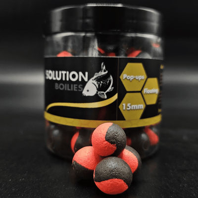 CC Solution Boilies Red Kriller - Duo's - 15mm Pop - ups - KarperCentrale