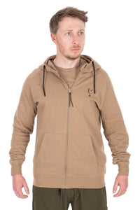 Kollektion LW Zip Hoody Tan Ltd
