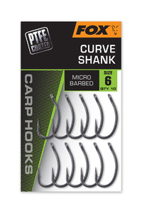 Curve Shank - Karpfenhaken - PTFE Edition