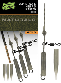 Edges Naturals Kupferkern Heli Rig Vorfächer