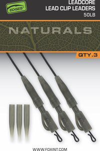 Edges Naturals Leadcore Power Grip Blei Clip Vorfächer