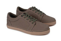 Khaki Canvas Schuh - Niedriger Sneaker
