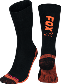 Thermolite Lange Socke schwarz orange