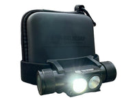 Stirnlampe - Wiederaufladbar - Grün/Weiß LED