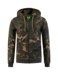 Zip Hoodie - Dunkel Kamo