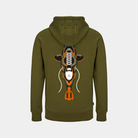 Kinder Kapuzenpullover - Echtes Leder