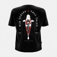 Tall Tales T-Shirt - Koi Design - Tattoo Stil