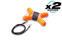 Boat Life - X Block Marker - Klein - 2 Stück