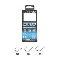 NTO-B1 Barbless F1 Shortz - Latex Köderband - 7,5 cm