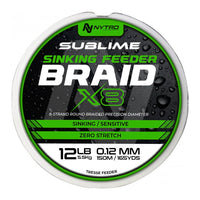 Sublime X8 Sinkende Feeder Schnur