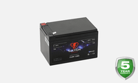 LiFePO4 Intelligente Batterie - 12,8 V - 12 Ah - Bluetooth & Batteriemanagementsystem