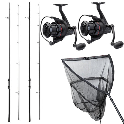 Komplettes Set mit 2 Ruten