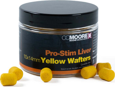 Pro-Stim Leber - Dumbell Wafters - Gelb - 10x14mm