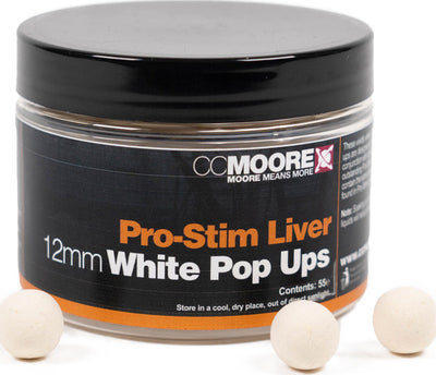 Pro-Stim Leber - Pop-ups - 12mm - Weiß