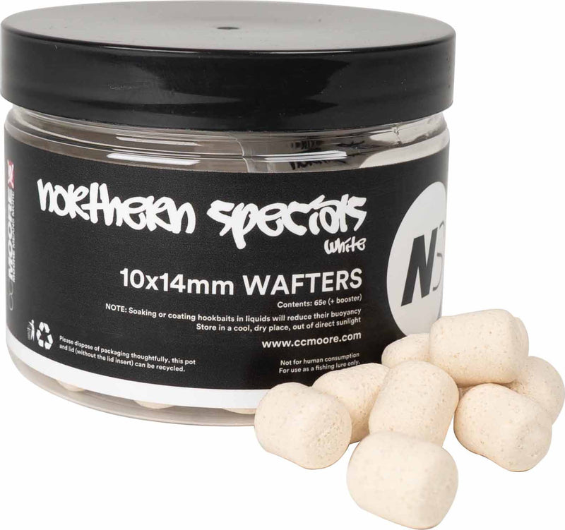 NS1 Dumbell Wafters - Weiß - 10x14mm