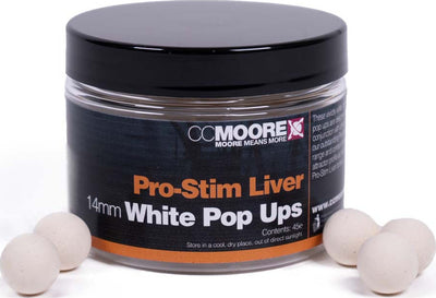 Pro-Stim Leber - Pop-ups - 14mm - Weiß