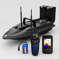 Medium Voerboot - Carbon - PRO - Echolot + Autopilot