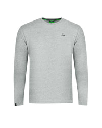 Minimal TEE LS - Meliert Grau