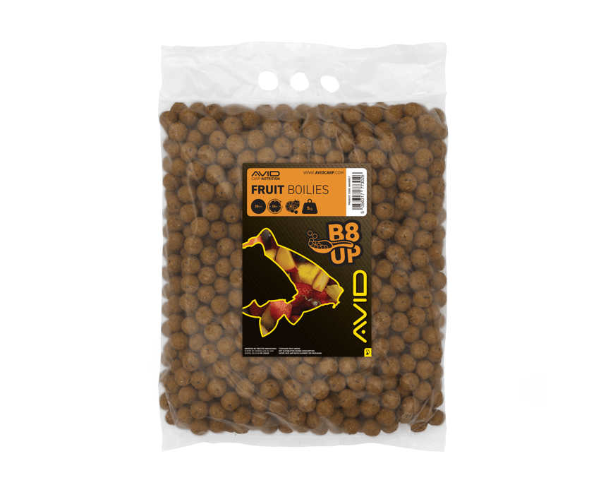 Avid Carp B8 - Up - Fruit - 5KG - 20MM - Voerboilies - KarperCentrale