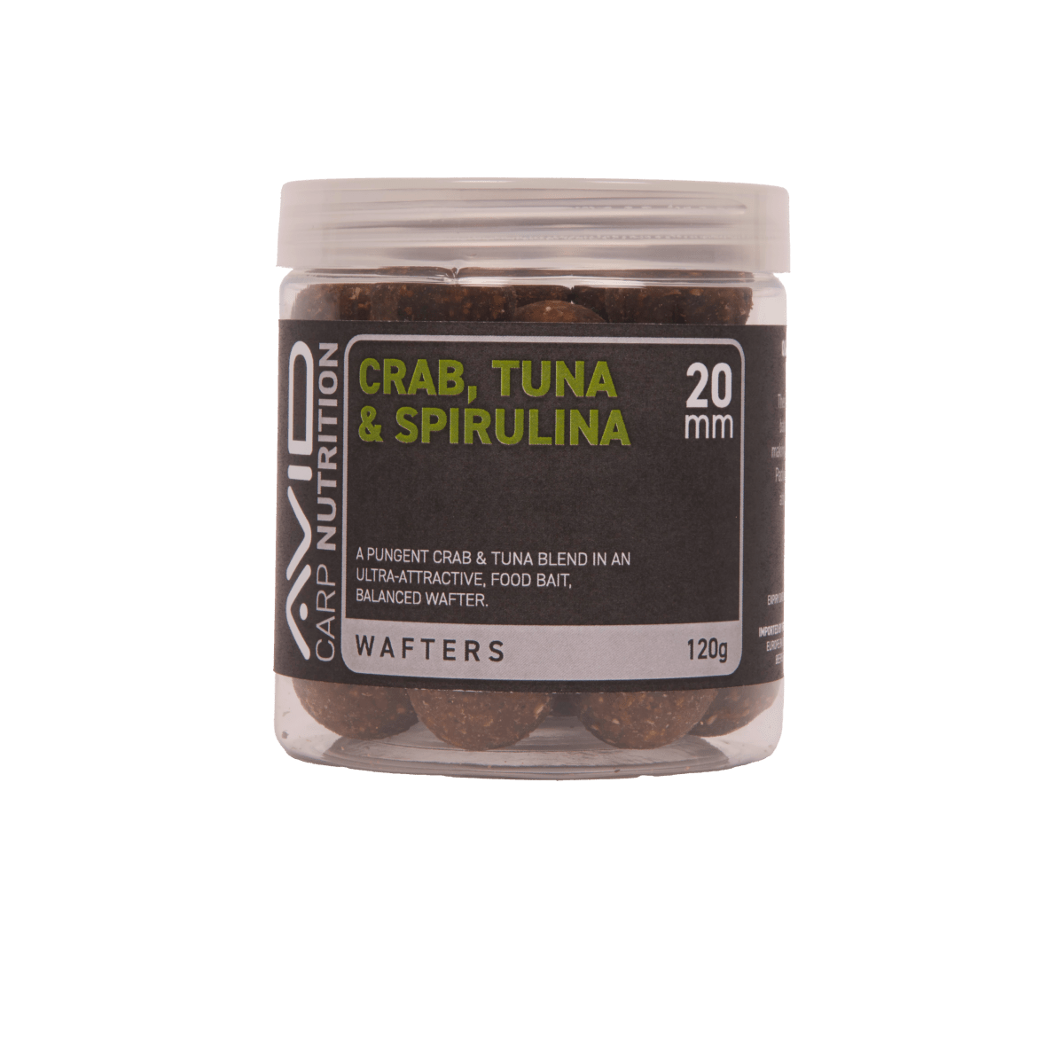 Avid Carp Crab, Tuna & Spirulina - Wafter - KarperCentrale