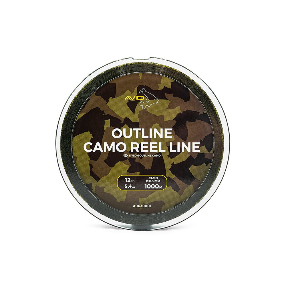 Avid Carp Outline Camo Reel Line 1000m (Hoofdlijn) - KarperCentrale