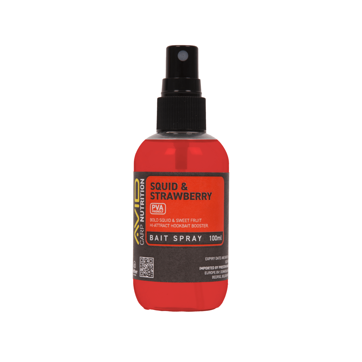 Avid Carp Squid & Strawberry - Bait Spray - KarperCentrale