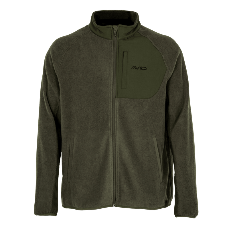 Technisches Fleece - Grün