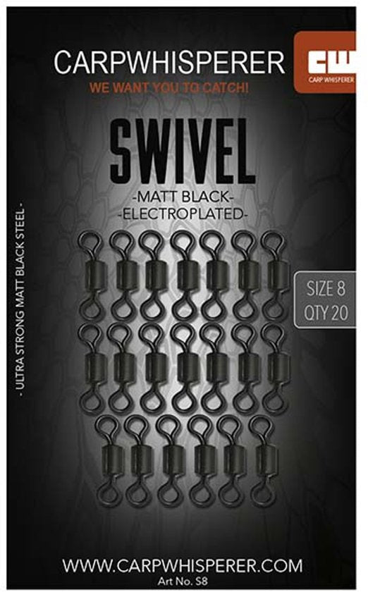 Karpfenwirbel - 20 Stück - Größe 8