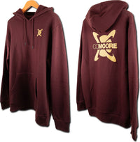 Burgunder Hoodie