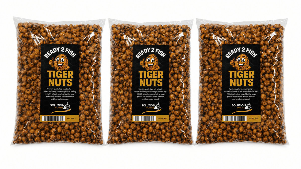 CC Solution Boilies 15kg Tijgernoten - Kant en Klaar - KarperCentrale
