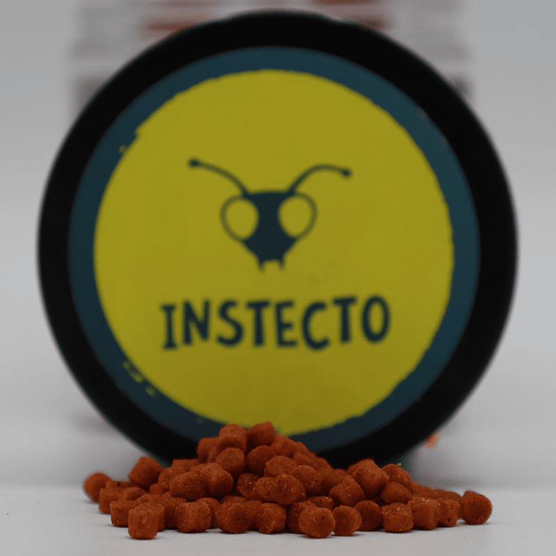 InStecto - Hartfutterpellets - 1KG - 4mm - Orange