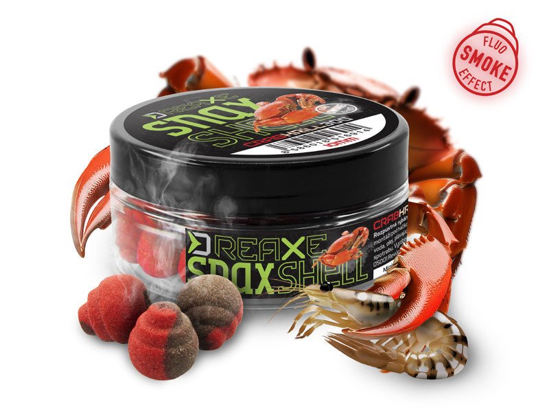 D Snax - Crab & Krill - Muschelform - Raucheffekt - Wafters