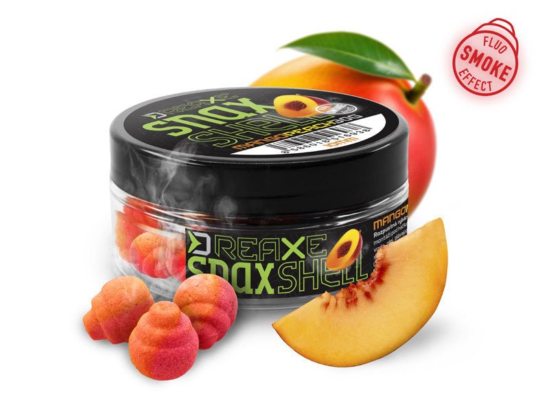 D Snax - Mango & Pfirsich - Muschelform - Rauch-Effekt - Wafters