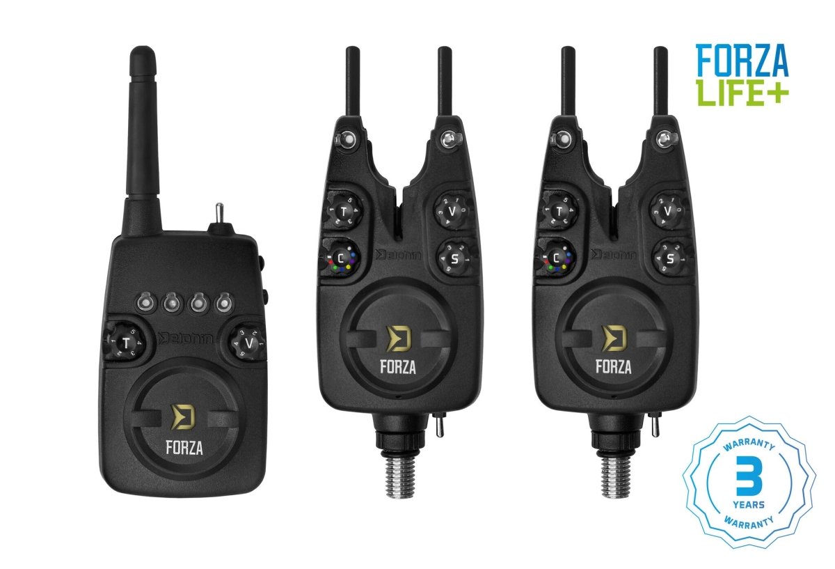 Delphin FORZA Life+ - Beetmelder Set - 2+1 - KarperCentrale