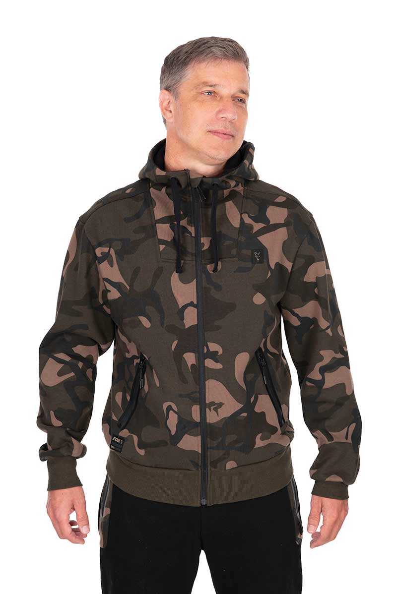 Camo Full Zip Premium 310 Kapuzenpullover