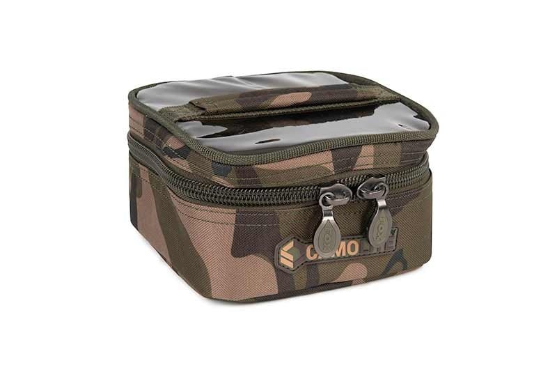 FOX Camolite 6 Pot Hookbait Case - Haakaas tas - Camo - 500D - KarperCentrale