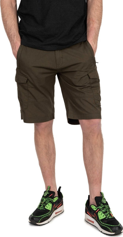 Fox Collection LW Cargo Korte broek Green/Black - dé KarperCentrale