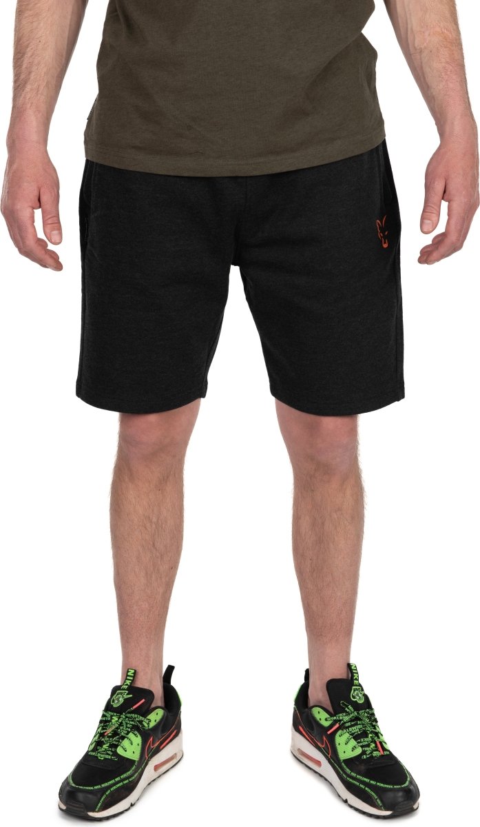 Kollektion LW Jogger Shorts Schwarz/Orange