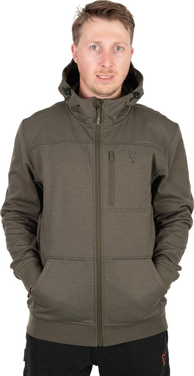 Fox Collection Soft Shell Jas Green/Black - dé KarperCentrale