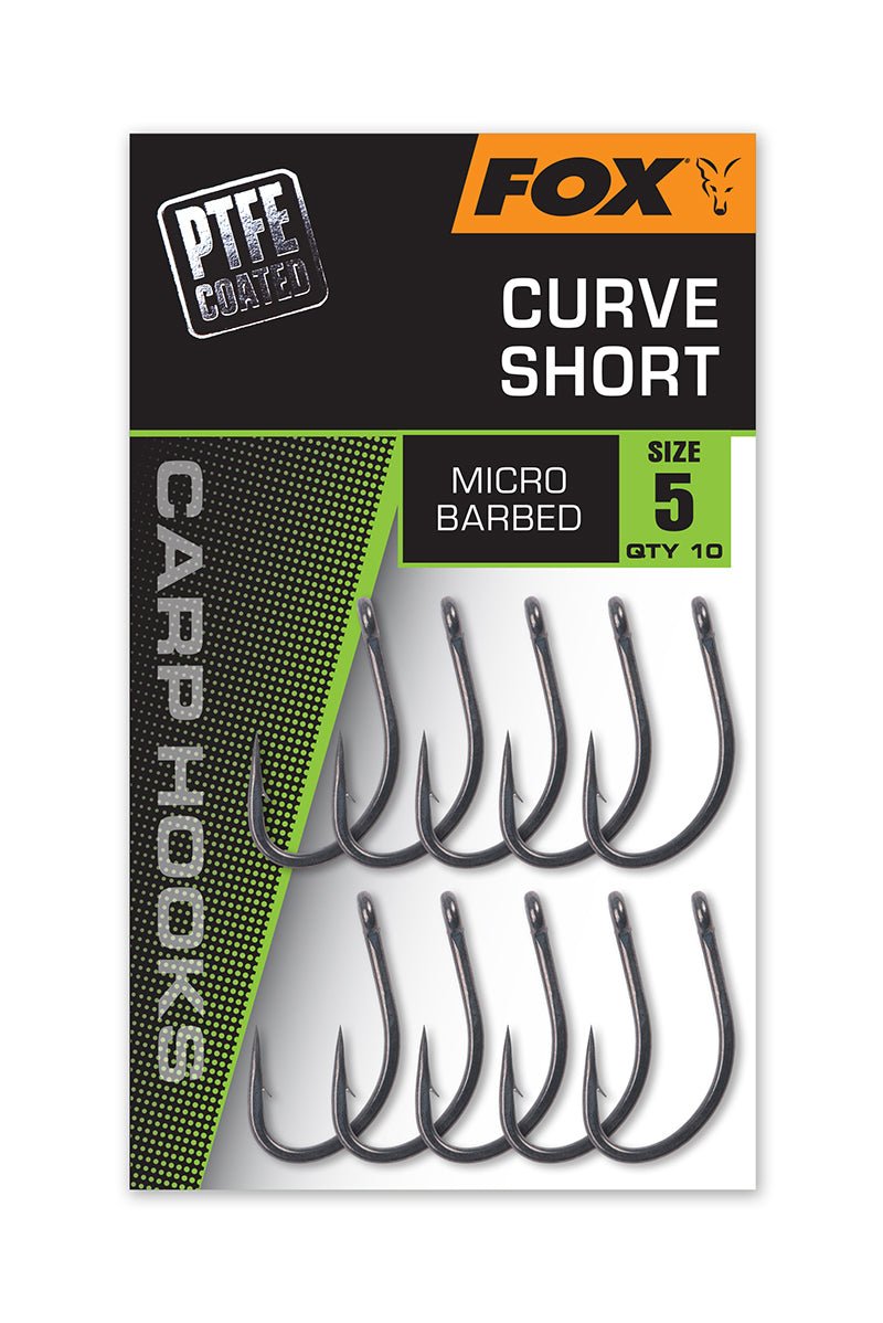 Curve Short - Carp Hooks - PTFE Edition