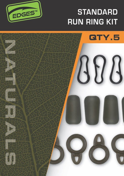Fox Edges Naturals Standard Run Ring Kit - dé KarperCentrale