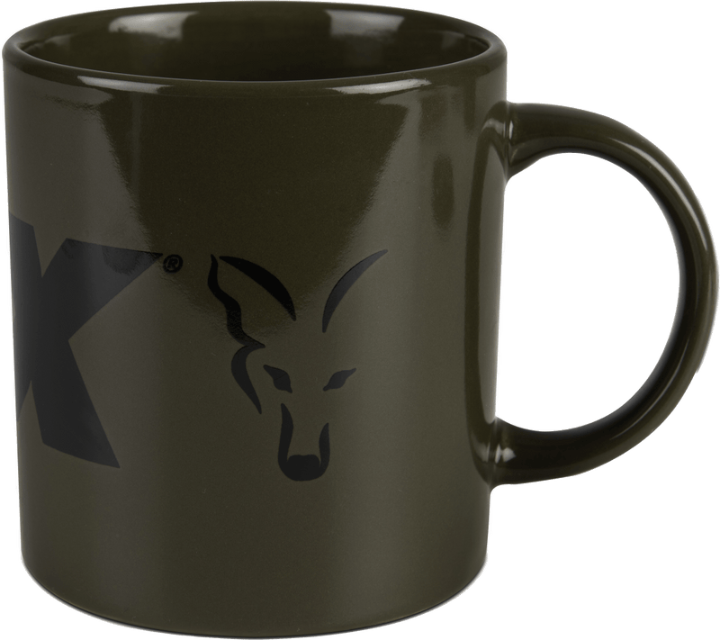 Grün und Schwarz Logo Keramikbecher