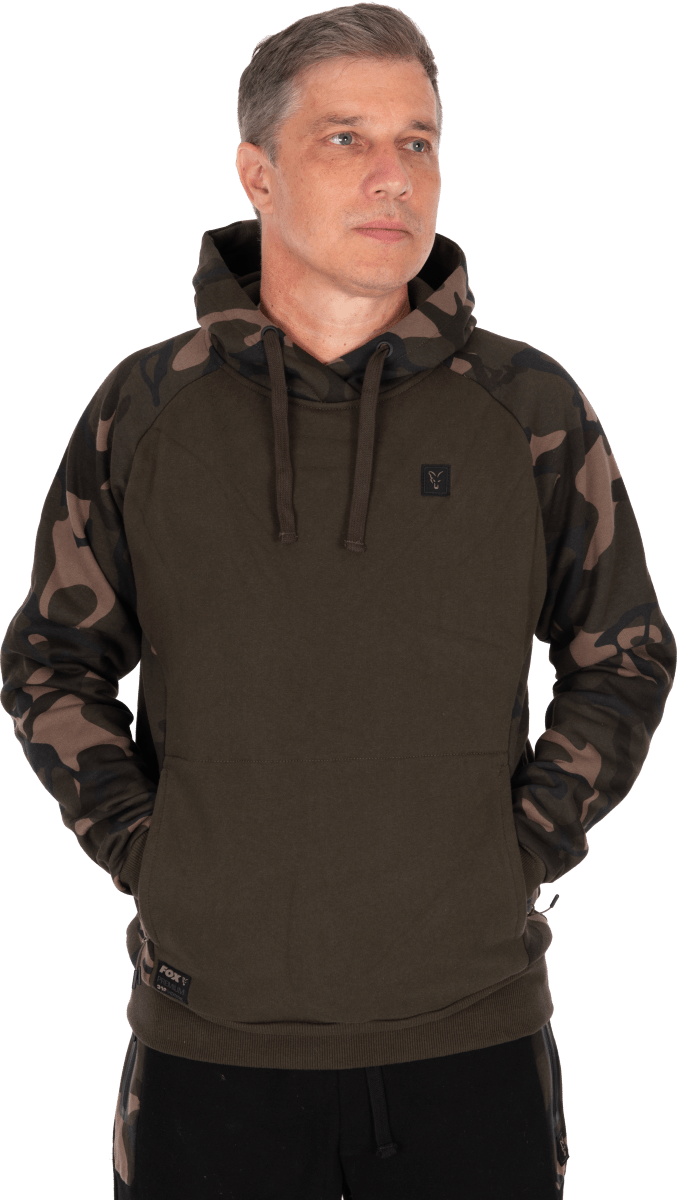 Khaki Camo Pullover Premium 310 Kapuzenpullover