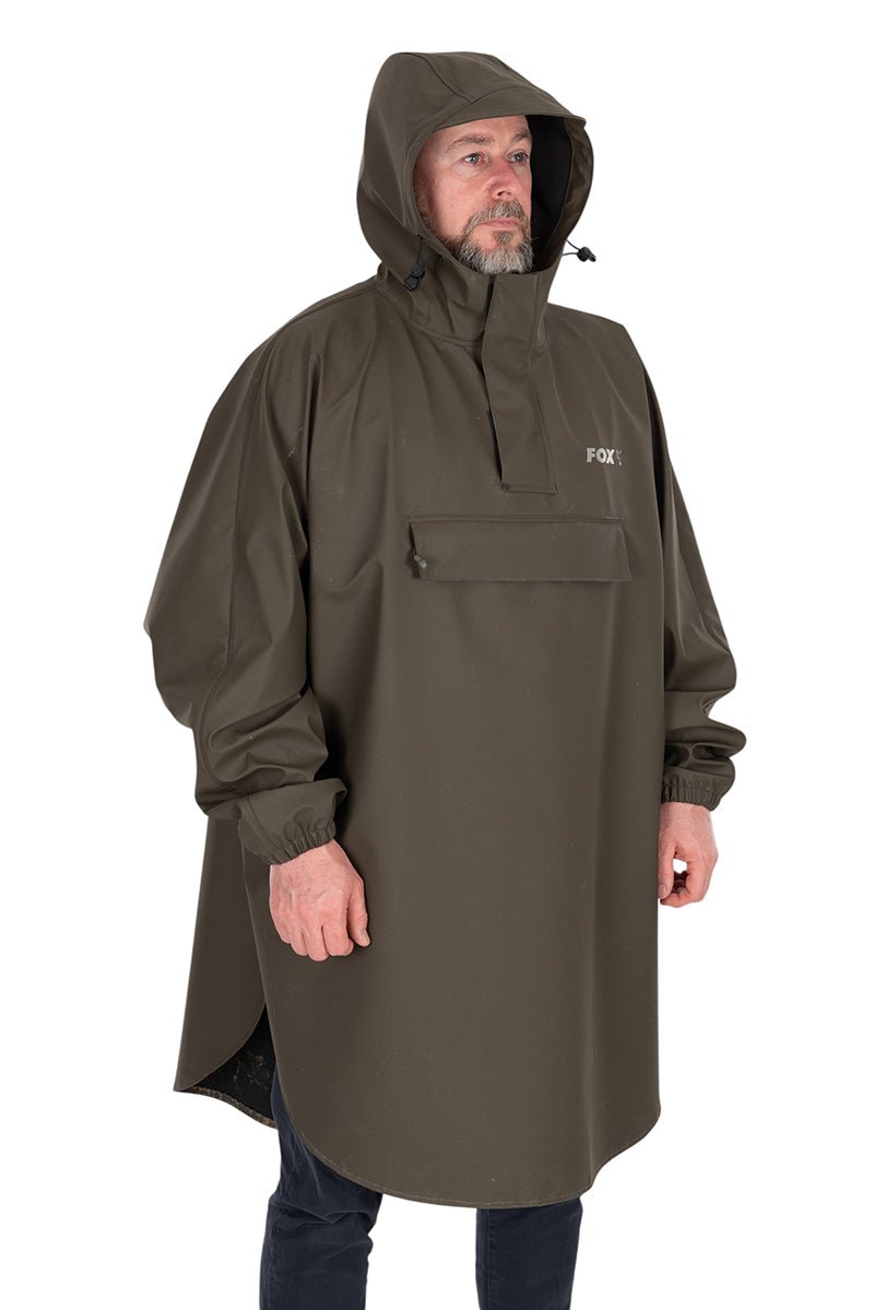 Khaki Poncho - Einheitsgröße