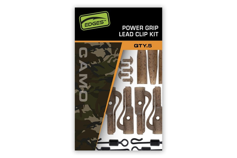 Lead Clip Set - Power Grip - Camo