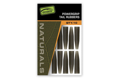 FOX Powergrip Tail Rubbers - Naturals - KarperCentrale