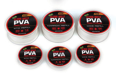 FOX PVA - Slow Melt - Refills - 20m - KarperCentrale