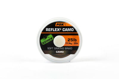 Fox Reflex Camo - 20m - Gevlochten onderlijnmateriaal - dé KarperCentrale