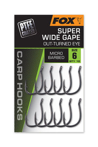 Super Wide Gape - Auswärts gebogenes Öhr - PTFE Edition