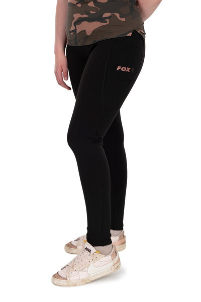 FOX Womans - Black Lined Leggings - KarperCentrale